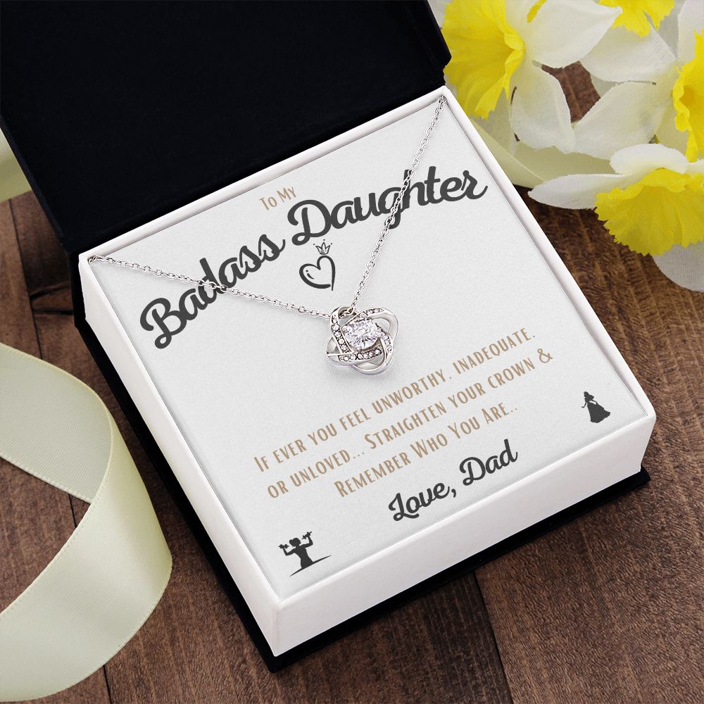 Dad To Daughter - Be The Great Woman - Inspirational Keychain – Jolura